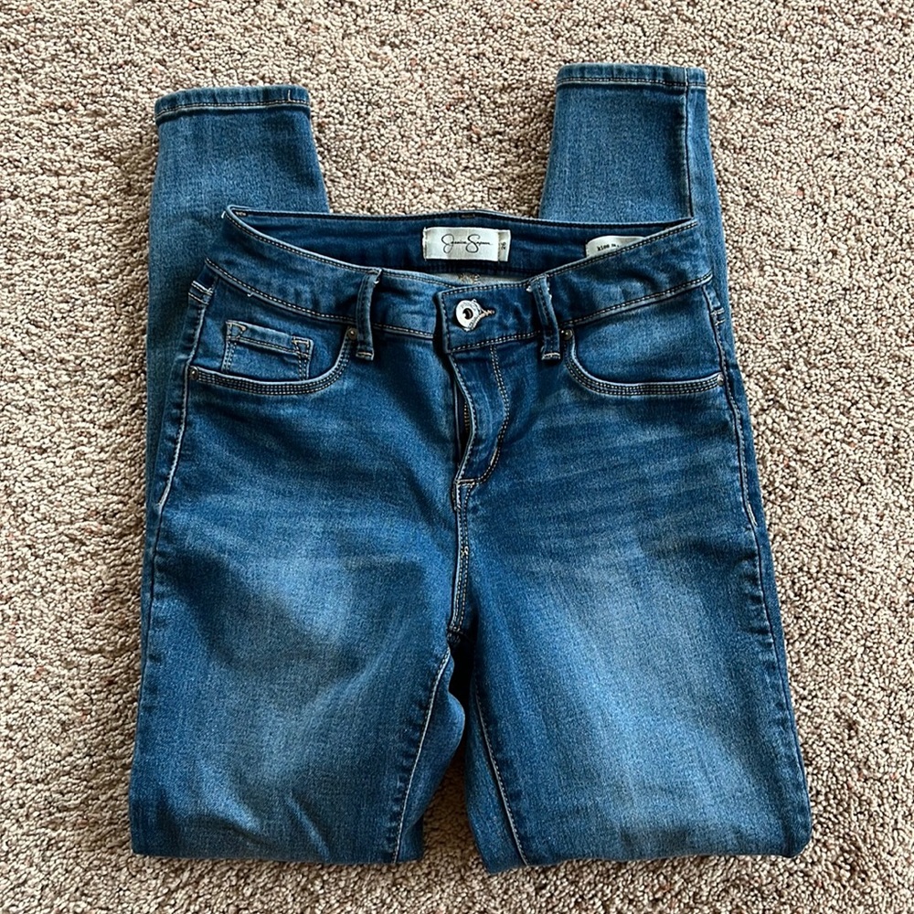 Jessica Simpson Kiss Me Ankle Skinny Jeans EUC